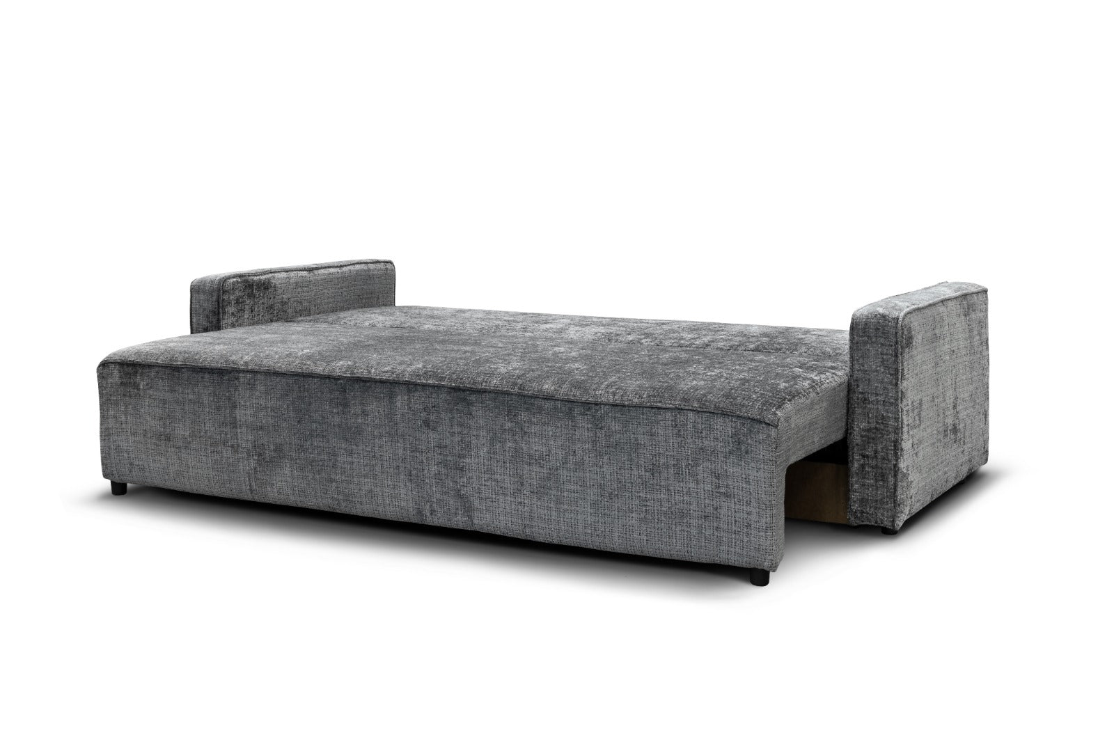 Canapé 3 Places Convertible NICOLE Marbella Gris Anthracite